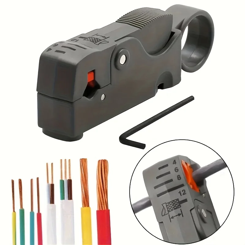 Automatic Wire Stripper Cutter - Automatische striptang Draadstripper Draad Coaxkabelschaar Gereedschap