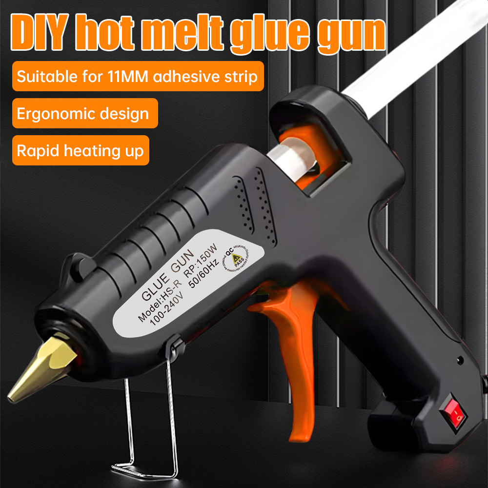 Hot Melt Glue Gun Cordless - 150W Hotmelt Lijmpistool 11mm Lijmstift 3-5Min