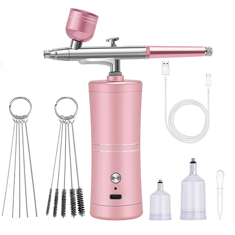 Airbrush Kit With Mini Compressor - Airbrush voor nagels Art Paint Draagbare