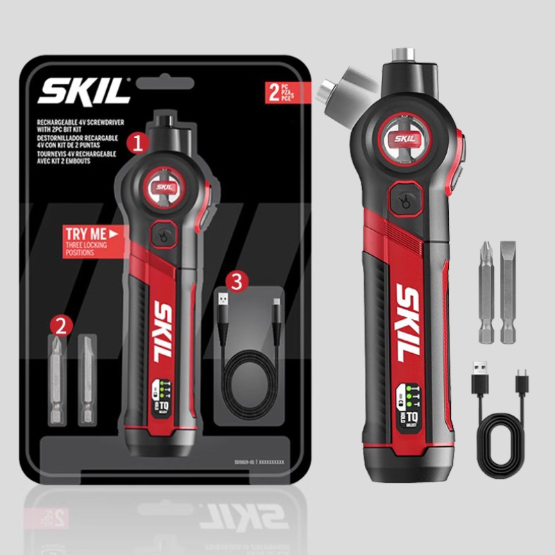 Electric Screwdriver Rechargeable Usb - SKIL 5619 4 V Mini Elektrische