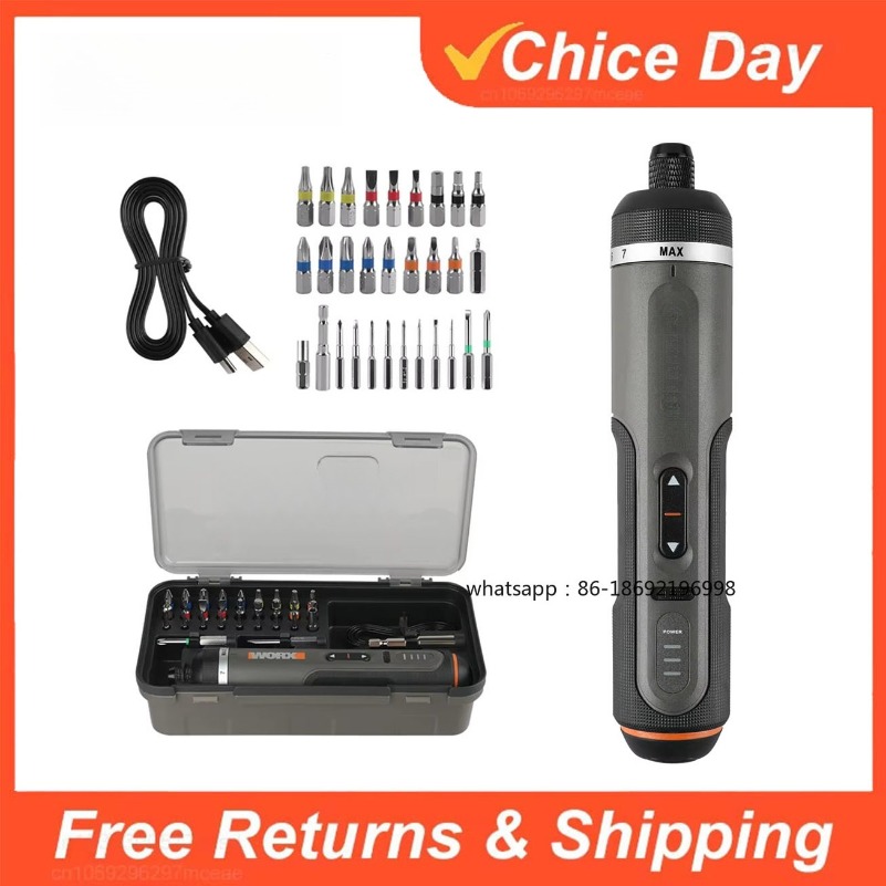 Electric Screwdriver Rechargeable Usb - 30-delige sets elektrische gereedschappen WX242 Elektrische