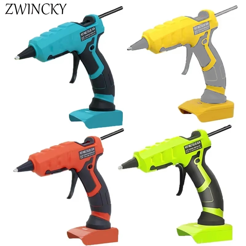 Hot Melt Glue Gun Cordless - Hete Lijmpistool voor Makita/DEWALT/Black&Decker/Milwaukee/Bosch 18V Lithium