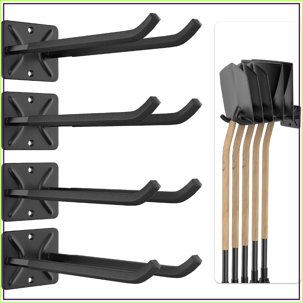 Garden Tools - Zware garage-opberghaken, 12,4 inch wandhaken voor