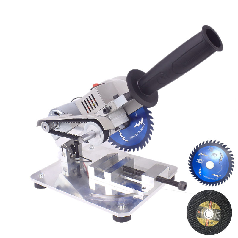 Mini Table Saw For Woodworking - Draagbare mini-tafelzaag Metaal Hout Kunststof Snijmachine