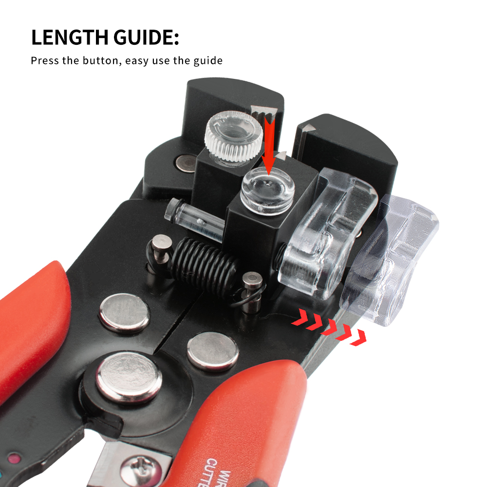 Automatic Wire Stripper Cutter - Professionele automatische draadstripper, crimptang, elektricienskabelknipper, crimptool,