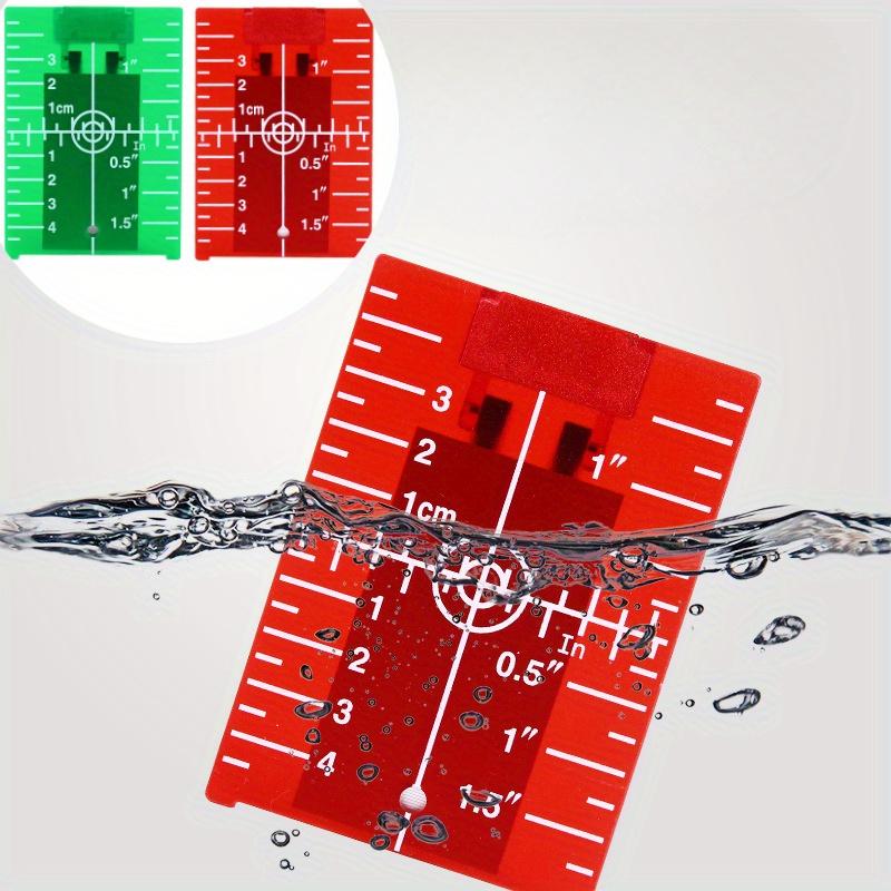 Laser Level 16 Lines 4D Green - 1PCS Inch Cm Laser Target Card