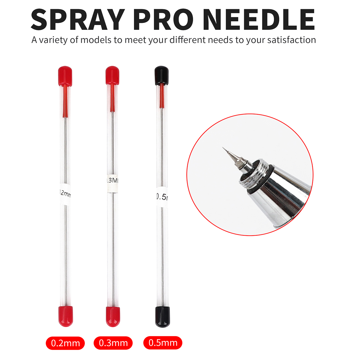 3pcs set 0.2/0.3/0.5mm Airbrus - Airbrush Kit With Mini Compressor recensie en prijs