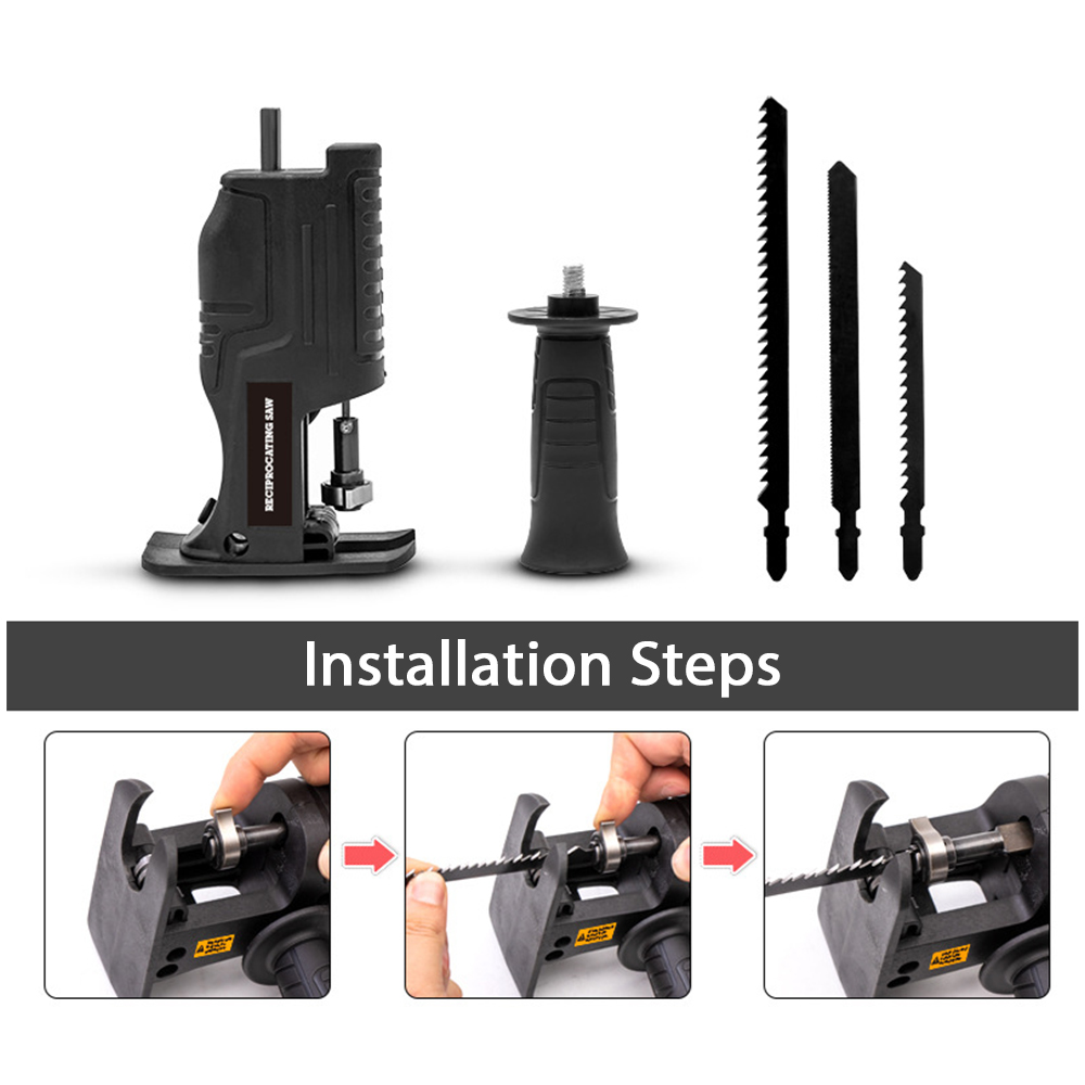 Draagbare reciprozaagadapter M - Reciprocating Saw Attachment Drill recensie en prijs