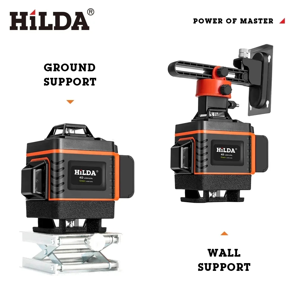 HILDA 16/12 Lijnen 4D Laser Ni - Laser Level 16 Lines 4D Green recensie en prijs