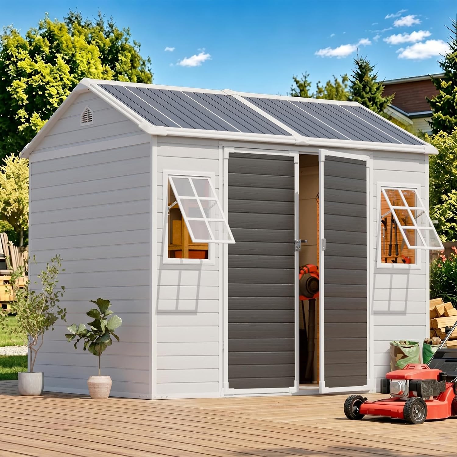 8x6 FT harsberging met vloer v - Garden Tools recensie en prijs