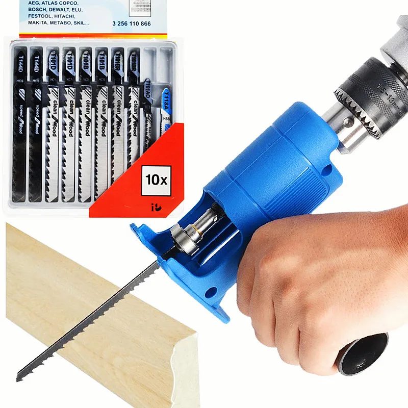 Draagbare Reciprozaag Adapter  - Reciprocating Saw Attachment Drill recensie en prijs