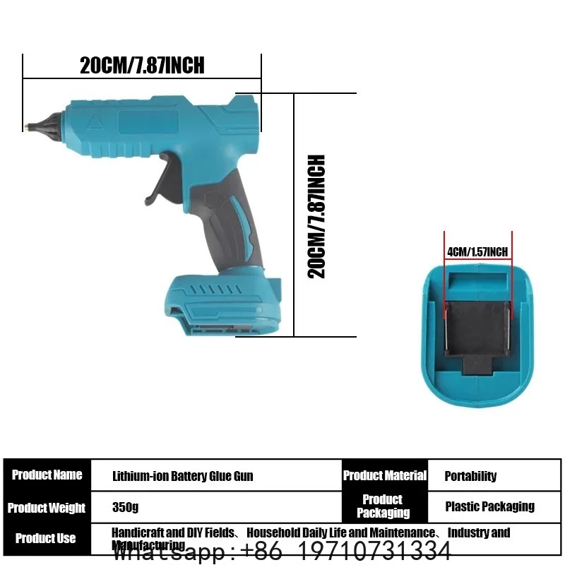 Draadloze elektrische hotmelt- - Hot Melt Glue Gun Cordless recensie en prijs
