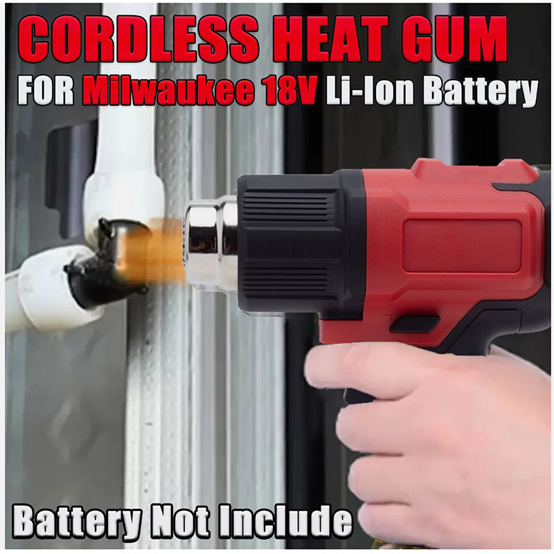 Draadloze heteluchtpistool com - Cordless Heat Gun For Shrink Tubing recensie en prijs