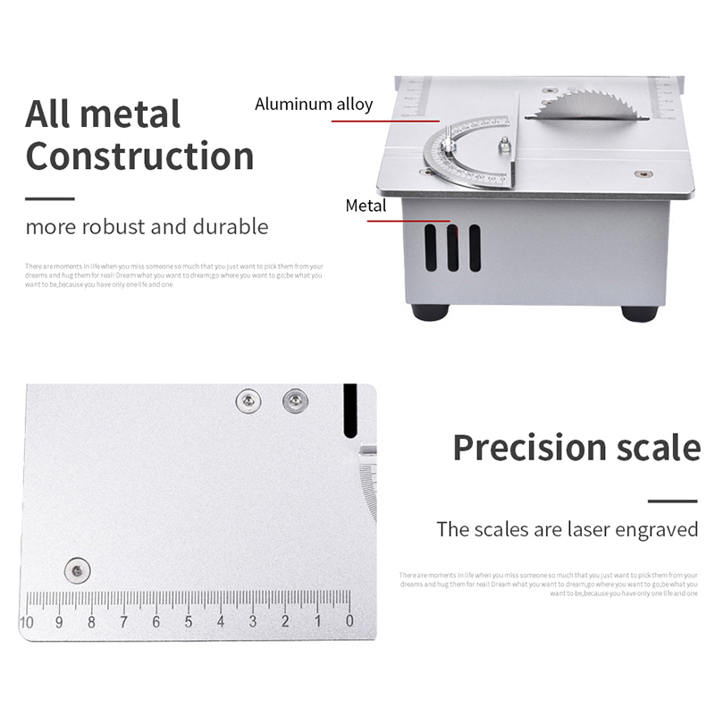 Mini Tafelzaag 96W 5000 RPM Ho - Mini Table Saw For Woodworking recensie en prijs