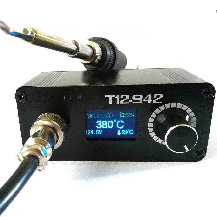 MINI T12 STC OLED Digitale Sol - Digital Soldering Station T12 recensie en prijs