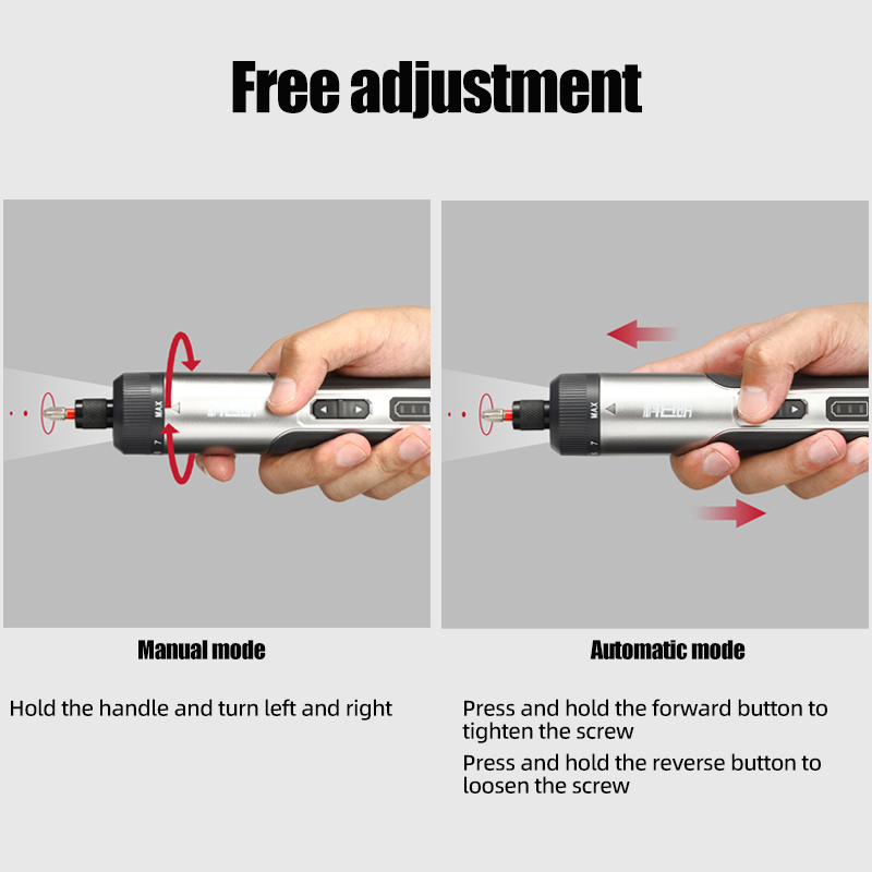Draadloze elektrische schroeve - Electric Screwdriver Rechargeable Usb recensie en prijs
