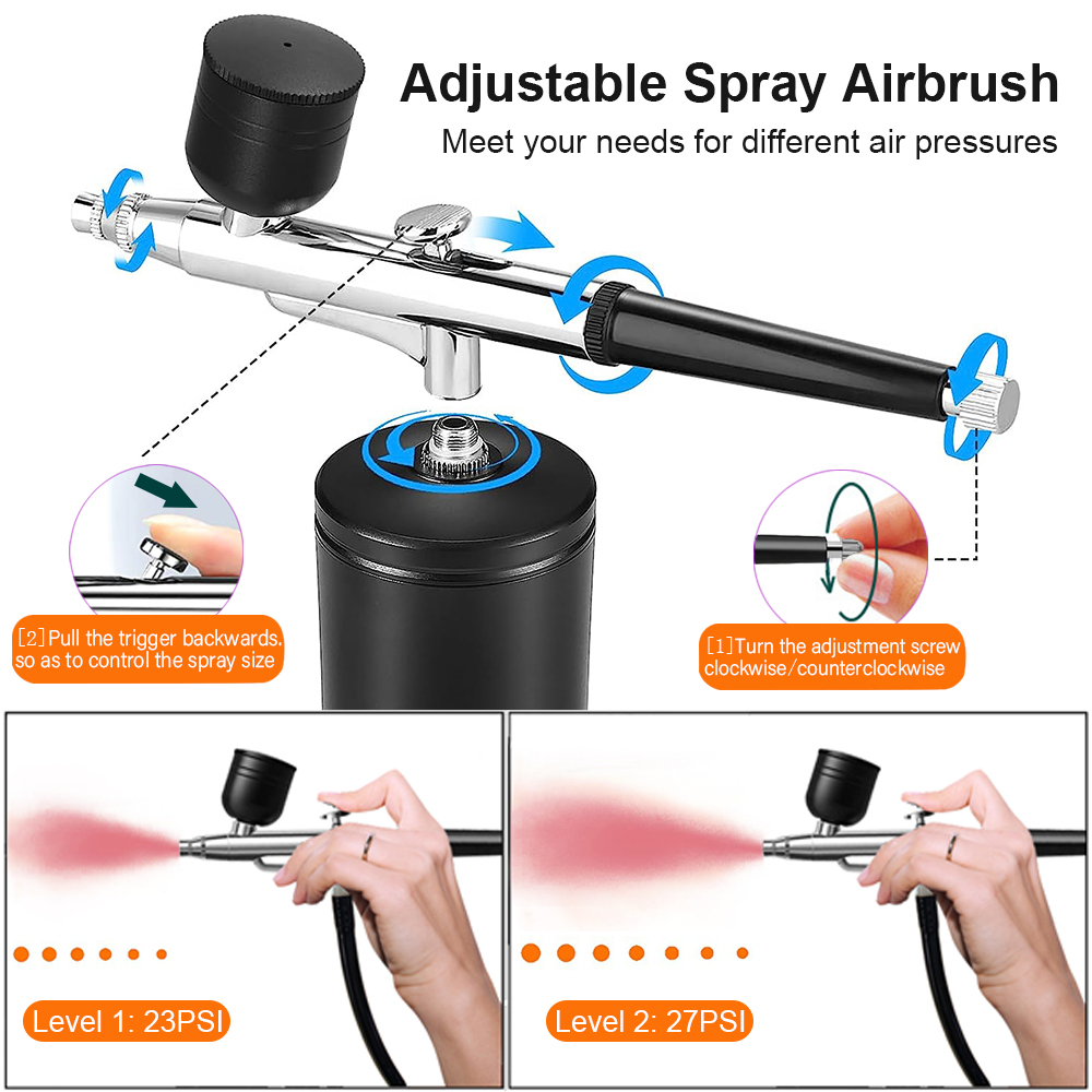 Airbrush Schilderen Airbrush m - Airbrush Kit With Mini Compressor recensie en prijs