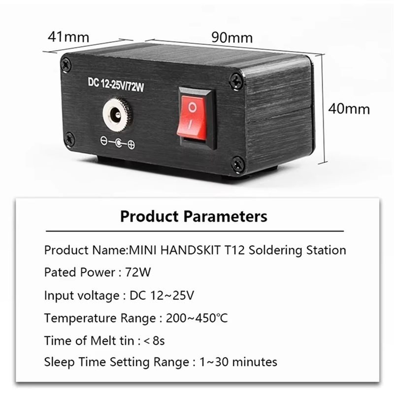AB11-T12 Voor thuisreparatie S - Digital Soldering Station T12 recensie en prijs