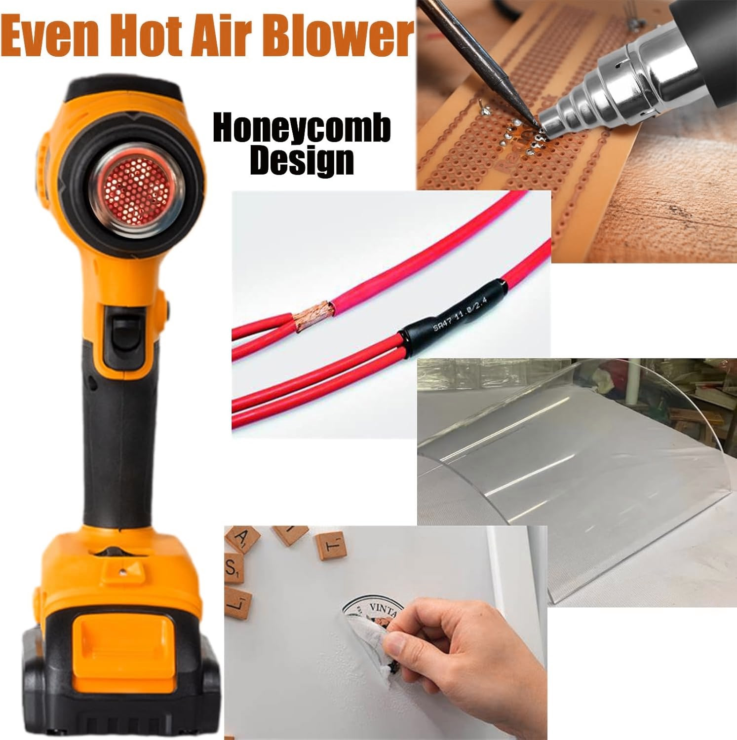 Draadloze Heteluchtpistool voo - Cordless Heat Gun For Shrink Tubing recensie en prijs