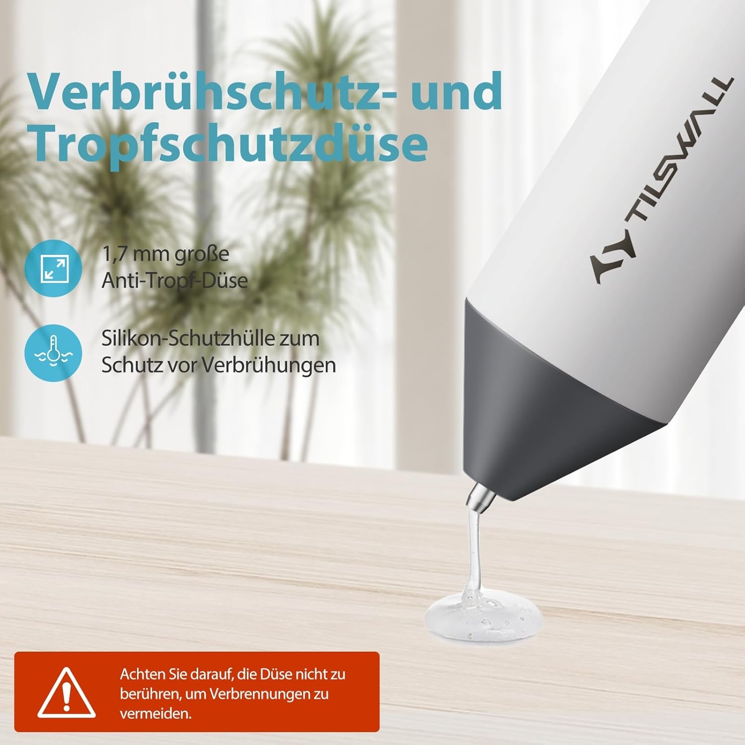 Draadloze hete lijmpistool met - Hot Melt Glue Gun Cordless recensie en prijs