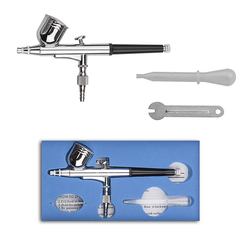 Zwaartekracht Dual-action Mini - Airbrush Kit With Mini Compressor recensie en prijs