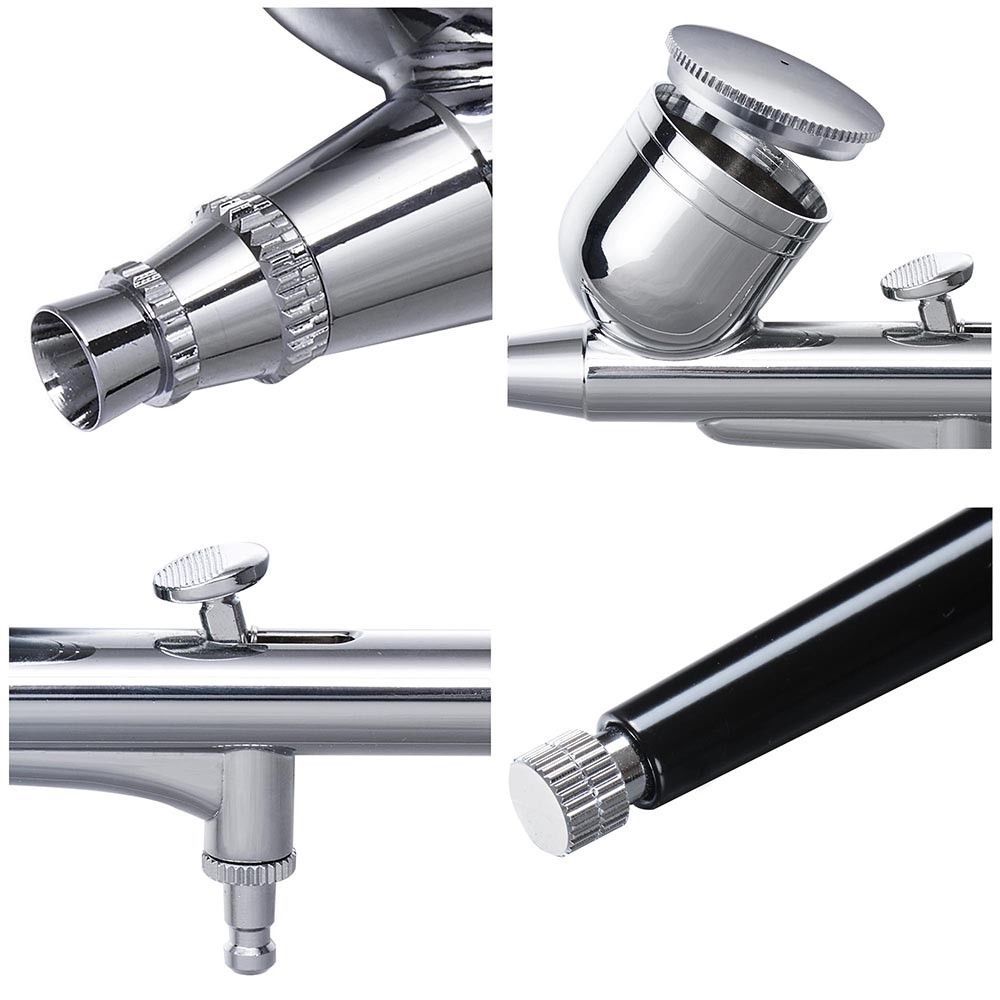 Zwaartekracht Dual-action Mini - Airbrush Kit With Mini Compressor recensie en prijs