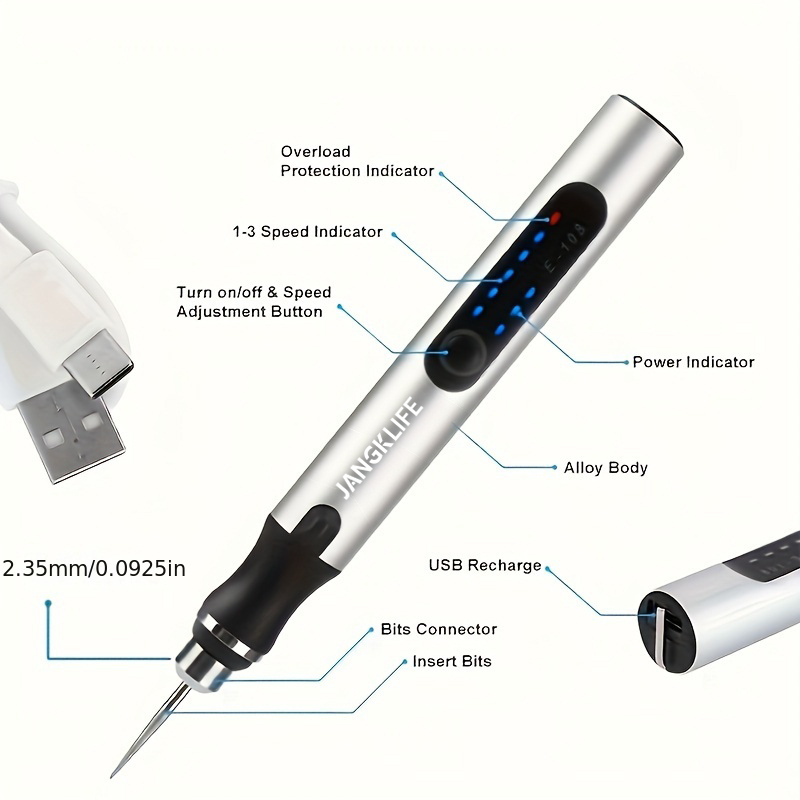 USB draadloze roterende gereed - Cordless Rotary Tool Kit Accessories recensie en prijs