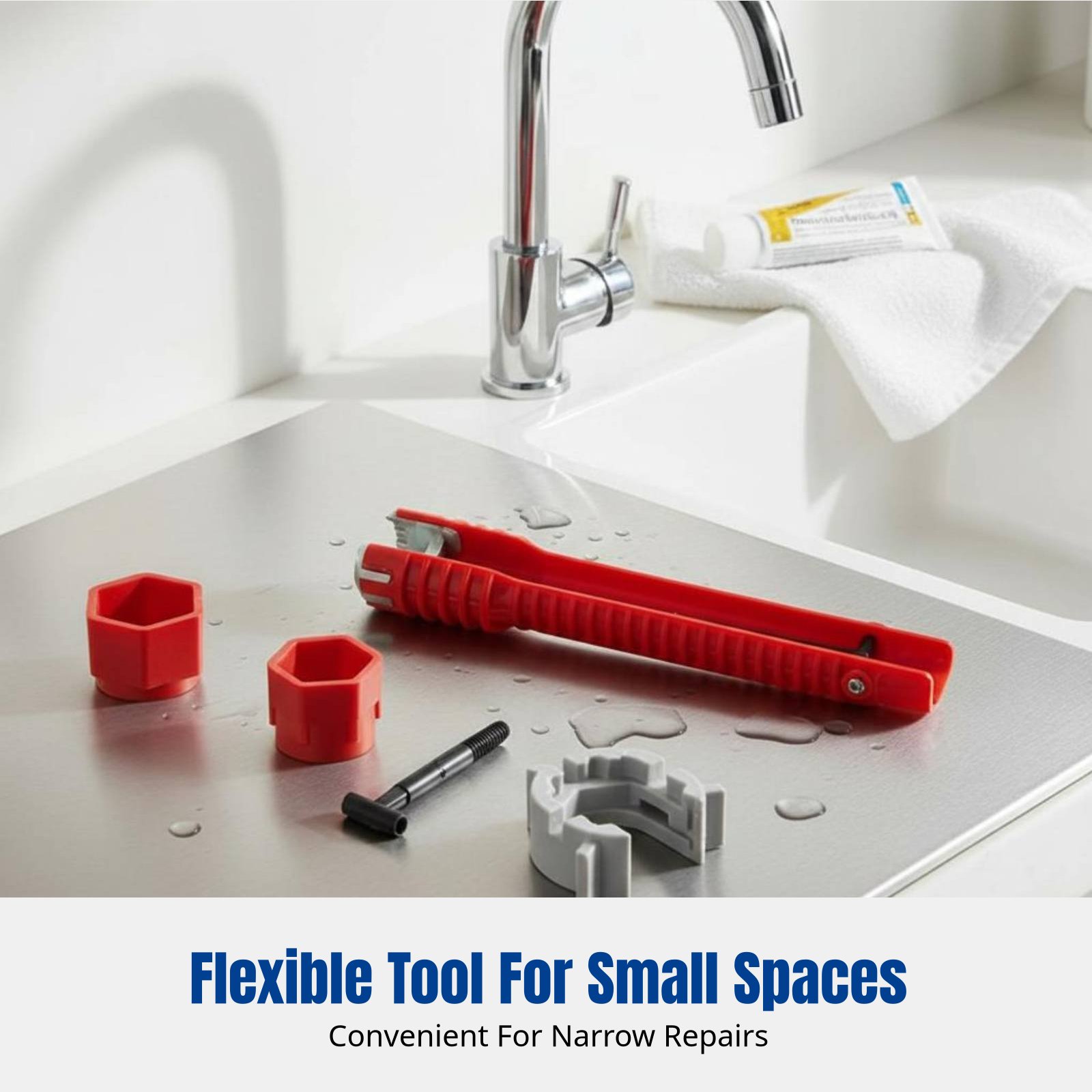 Sanitair-gootsteensleutel, mul - Plumbing recensie en prijs