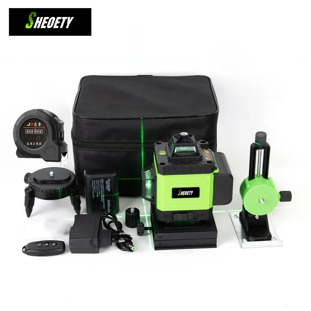 4D 16-lijnen Professioneel 360 - Laser Level 16 Lines 4D Green recensie en prijs