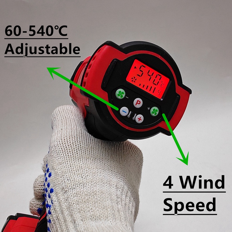 Voor 18V accu Heteluchtpistool - Power Tools recensie en prijs