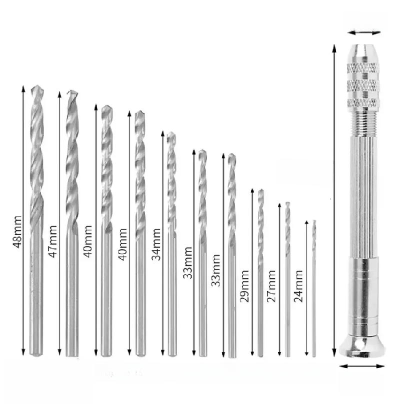 0.8-3.0mm Mini Handboor Houtbe - Hand Tools recensie en prijs