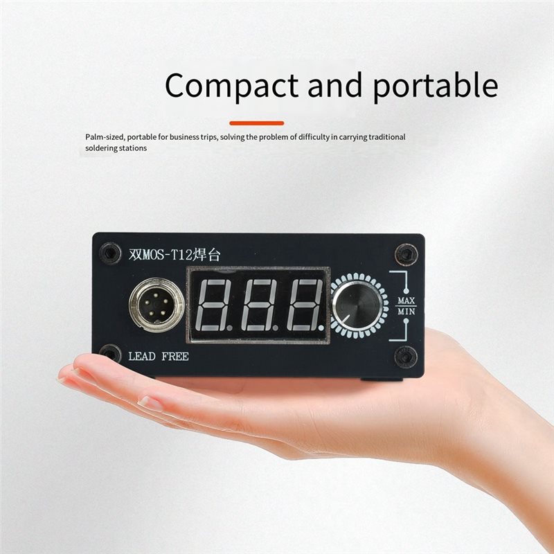 ABYN-Digital T12 Soldeerstatio - Digital Soldering Station T12 recensie en prijs