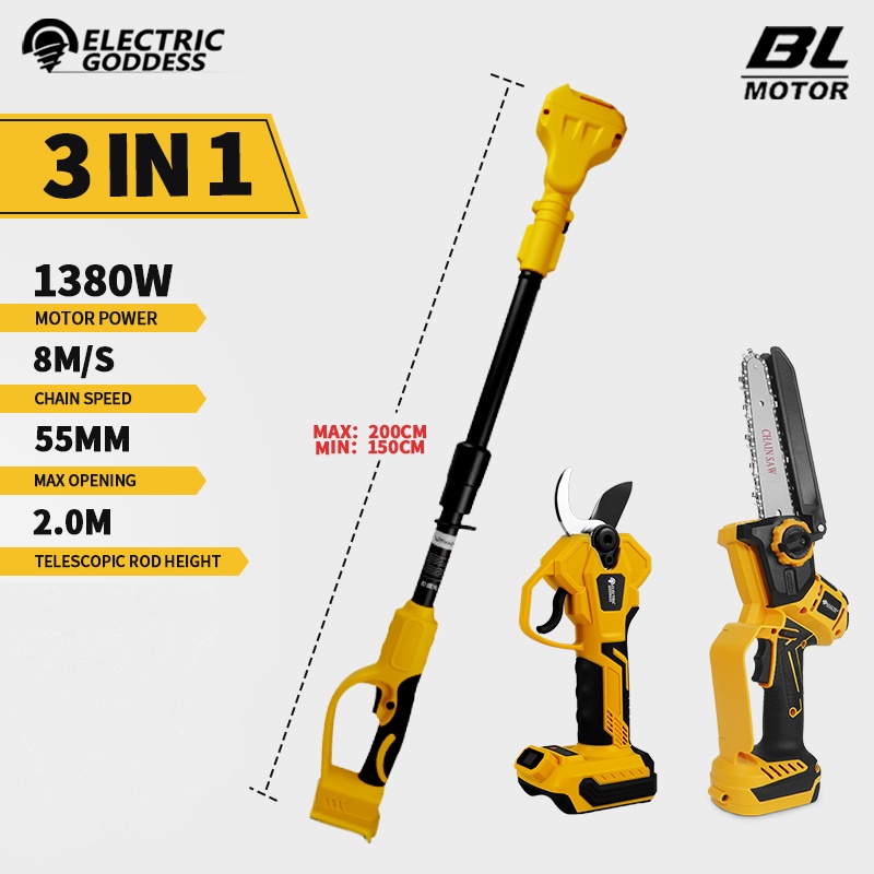 Borstelloze 6 Inch Elektrische - Mini Electric Chainsaw 6 Inch recensie en prijs