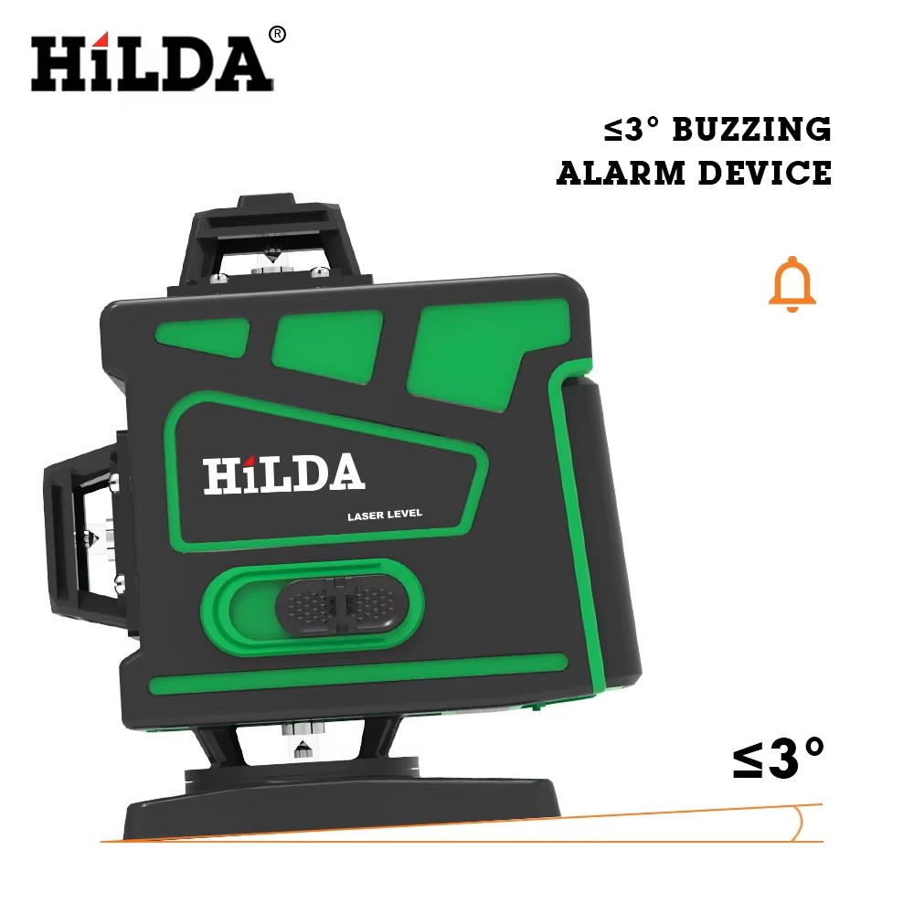 HILDA 16/12 lijnen Super krach - Laser Level 16 Lines 4D Green recensie en prijs