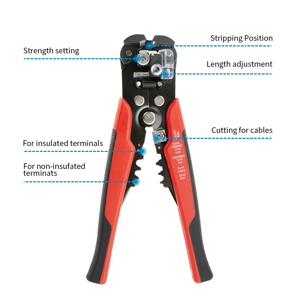 Professionele automatische dra - Automatic Wire Stripper Cutter recensie en prijs