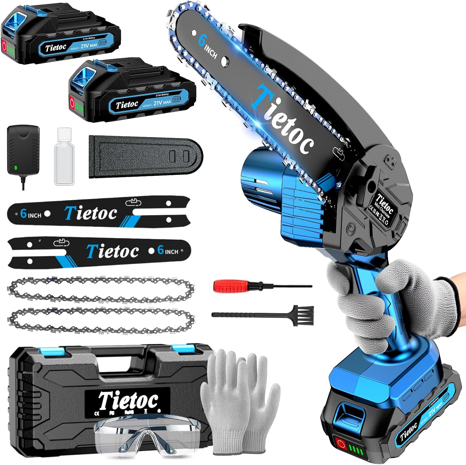 Mini-kettingzaag, 6 inch draad - Mini Electric Chainsaw 6 Inch recensie en prijs