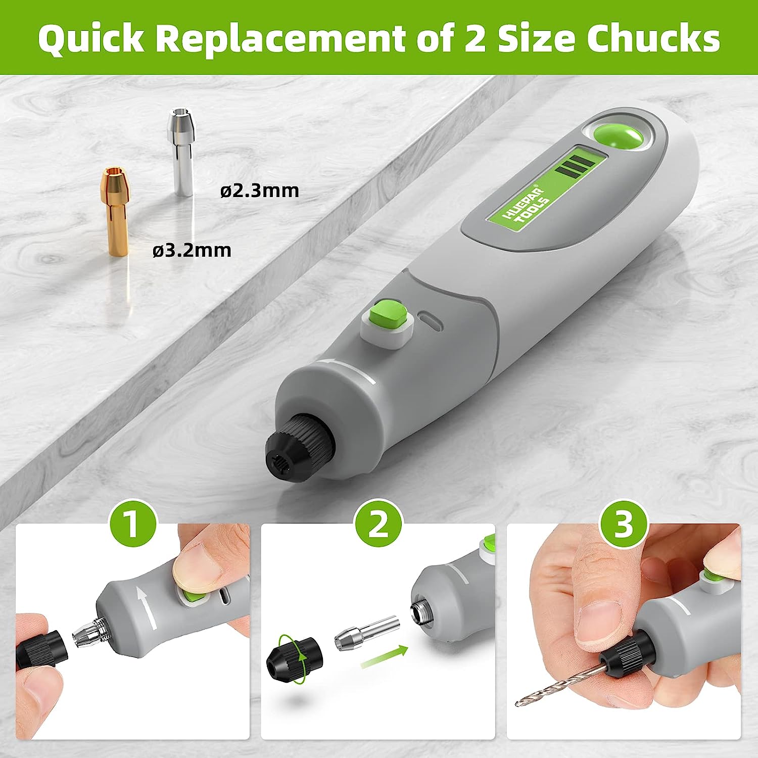 Elektrische Boor Stiftslijper  - Cordless Rotary Tool Kit Accessories recensie en prijs