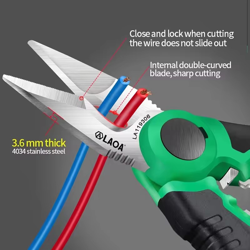 LAOA Elektricien Schaar 6/7/8  - Automatic Wire Stripper Cutter recensie en prijs