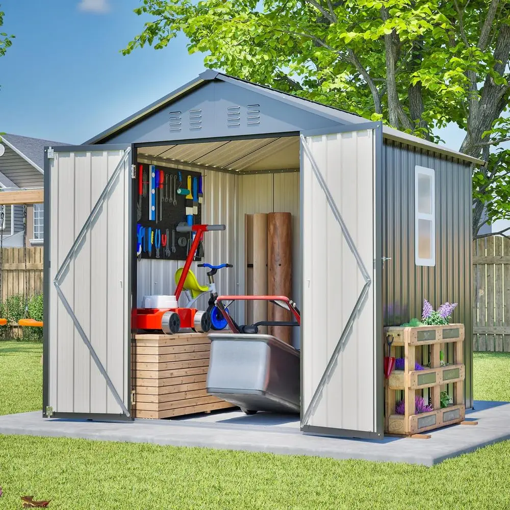 6x6 gegalvaniseerde stalen bui - Garden Tools recensie en prijs