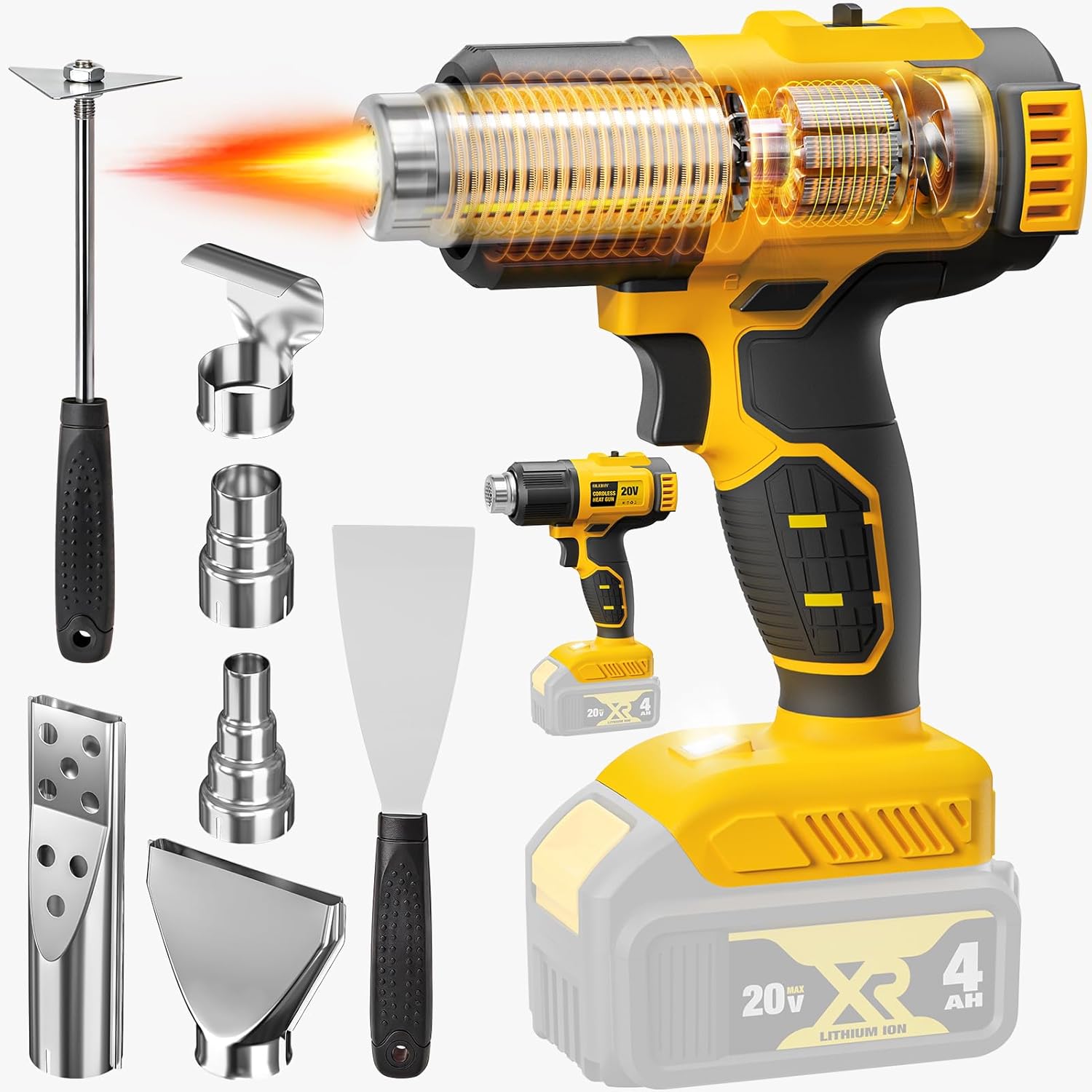 Draadloze Heteluchtpistool com - Cordless Heat Gun For Shrink Tubing recensie en prijs